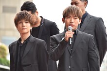 左から岩田剛典、NAOTO。