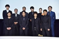 「ウタモノガタリ -CINEMA FIGHTERS project-」完成披露上映会の様子。