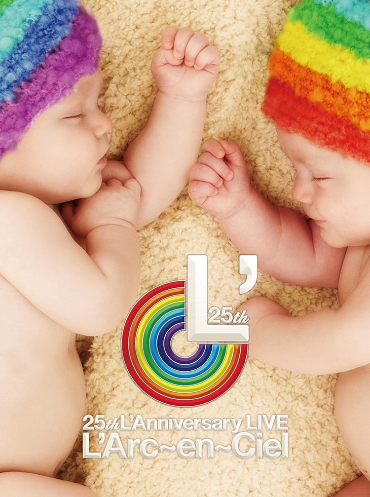 L'Arc-en-Ciel「25th L'Anniversary LIVE」初回限定盤ジャケット