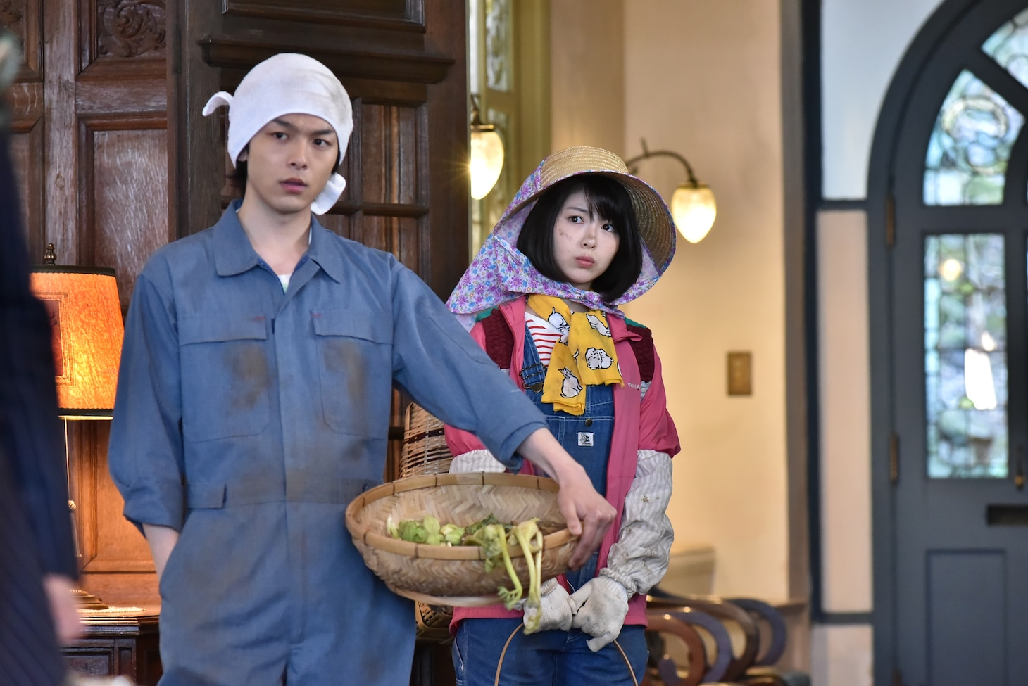 日本テレビ系「崖っぷちホテル！」第3話より。(c)NTV