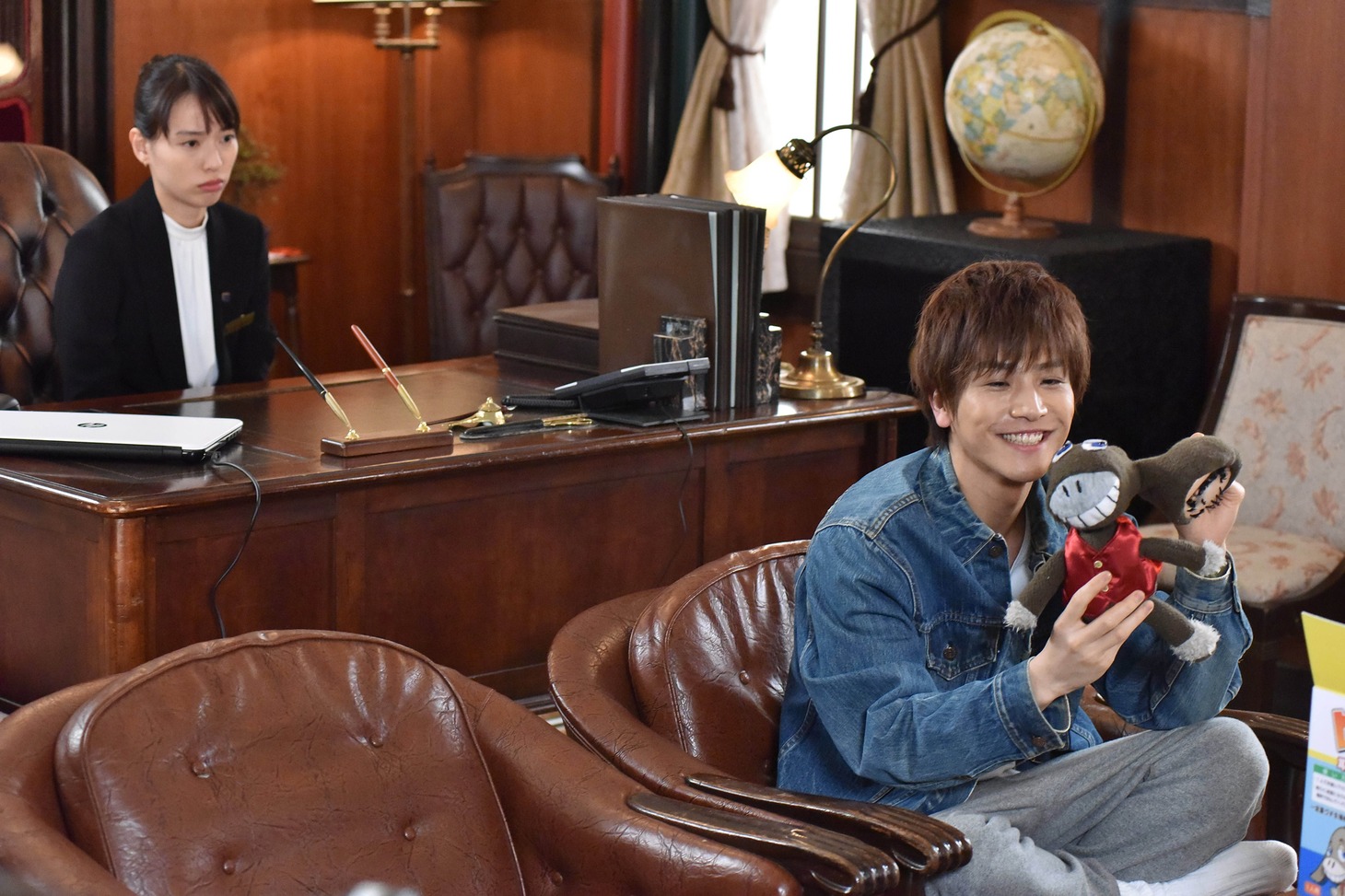 日本テレビ系「崖っぷちホテル！」第3話より。(c)NTV