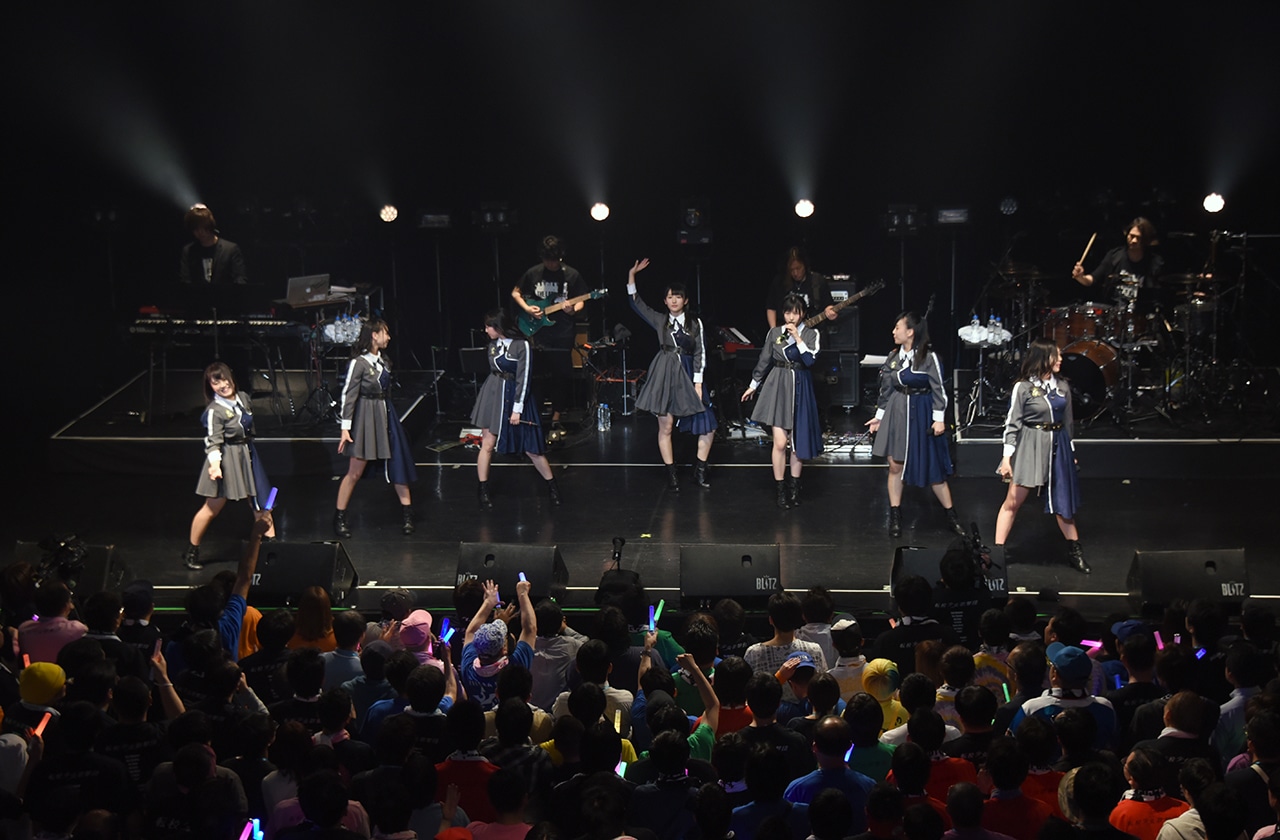 「転校少女歌撃団 5thワンマンライブ ～THE LAST GIGS～」の様子。