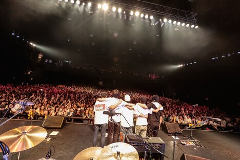 never young beach「April O'Neal 2018」東京・Zepp Tokyo公演の様子。（Photo by Yosuke Torii）