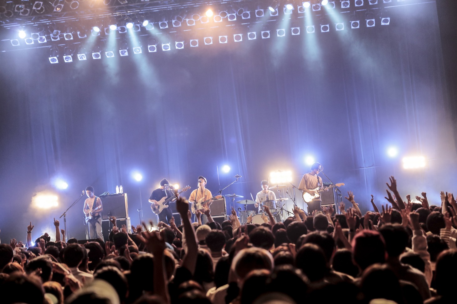 never young beach「April O'Neal 2018」東京・Zepp Tokyo公演の様子。（Photo by Yosuke Torii）