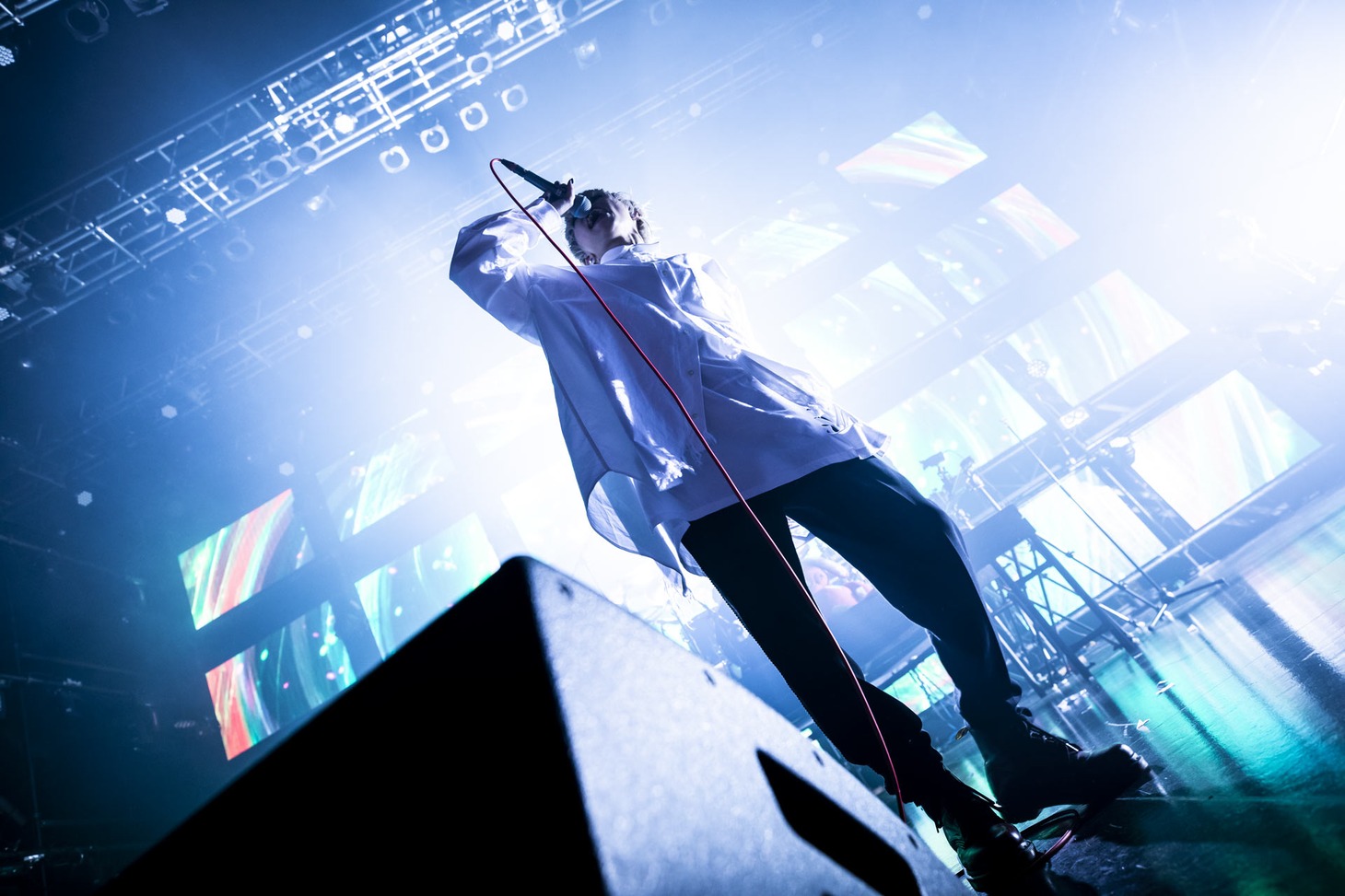 ミオヤマザキ「0428 2人の記念日 待ち合わせ場所は六本木でしょ？」の様子。（撮影：小林弘輔）