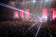 「uP!!!NEXT 岡崎体育～岡崎体育(￥0)～」の様子。（撮影：小境勝巳）