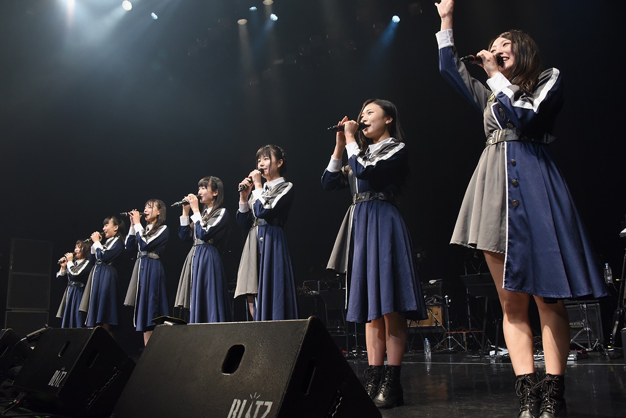 「転校少女歌撃団 5thワンマンライブ ～THE LAST GIGS～」の様子。