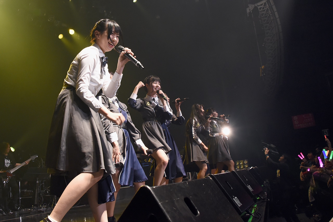 「転校少女歌撃団 5thワンマンライブ ～THE LAST GIGS～」の様子。