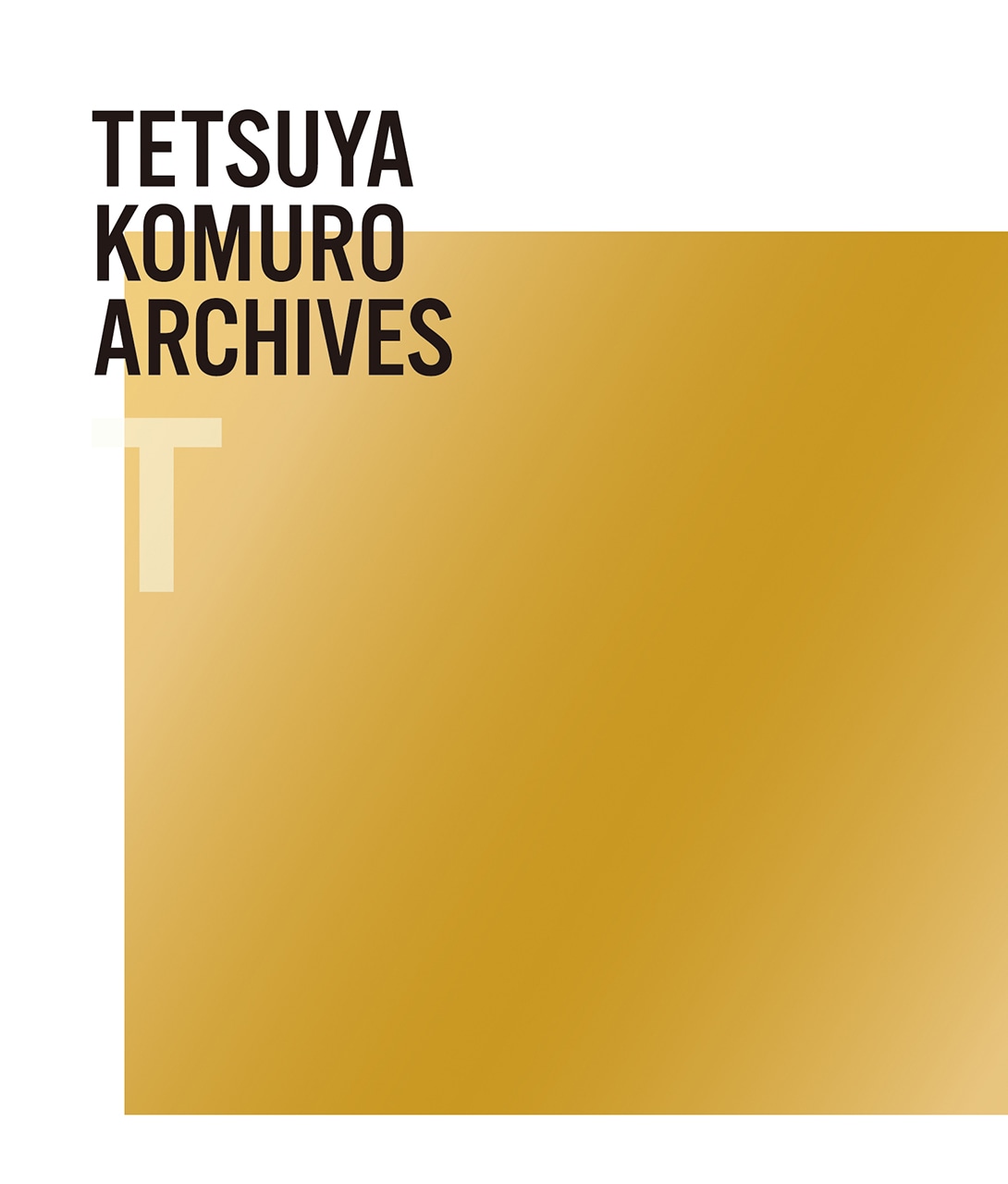 小室哲哉「TETSUYA KOMURO ARCHIVES "T"」ジャケット