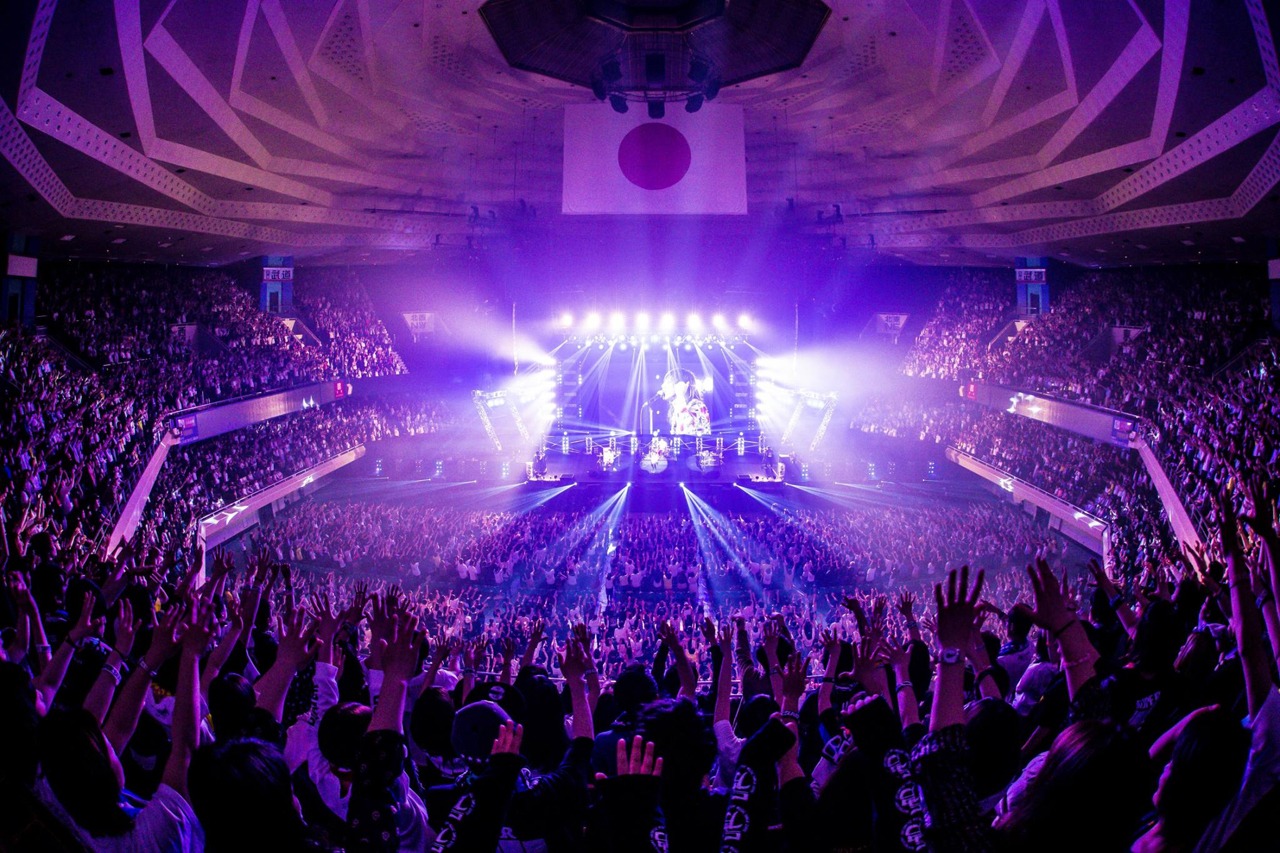 SUPER BEAVER「SUPER BEAVER 都会のラクダSP at 日本武道館」の様子。（撮影：日吉"JP"純平）