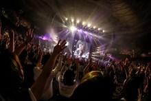 SUPER BEAVER「SUPER BEAVER 都会のラクダSP at 日本武道館」の様子。（撮影：鈴木公平）