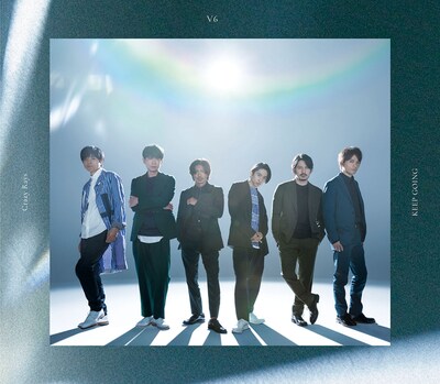 V6「Crazy Rays / KEEP GOING」通常盤ジャケット