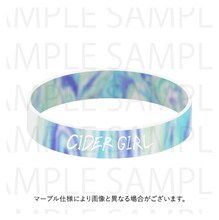 サイダーガール「約束」初回限定盤付属ラバーバンドサンプル画像