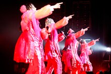 「二丁目の魁カミングアウトの絶対に埋まらないワンマンライブ in Shibuya O-EAST」の様子。（撮影：タマイシンゴ）