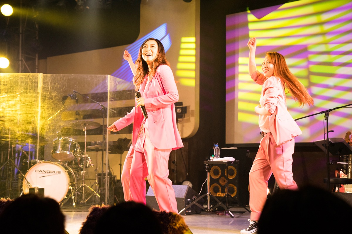 傳田真央「Eternal Voice Tour 2018」東京・渋谷duo MUSIC EXCHANGE公演の様子。（撮影：西村彩子）