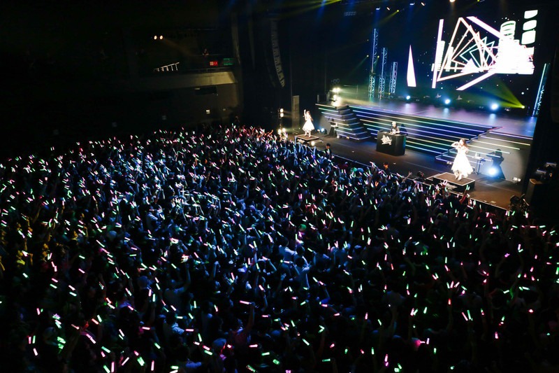 ClariS「ClariS 2nd Zepp Tour in 東名阪 ～Best of ClariS～」東京・Zepp Tokyo公演の様子。