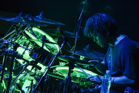 ピエール中野（Dr）（撮影：河本悠貴）