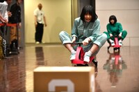 カート対決は1位で通過するもタイムで藤咲彩音に負けてしまった夢眠ねむ。