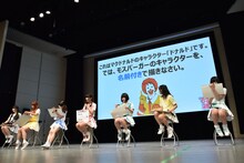 イラスト問題に挑むでんぱ組.inc。