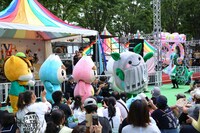 「ゆるキャラショータイム」の様子。（撮影：中磯ヨシオ）