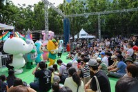 「ゆるキャラショータイム」の様子。（撮影：中磯ヨシオ）