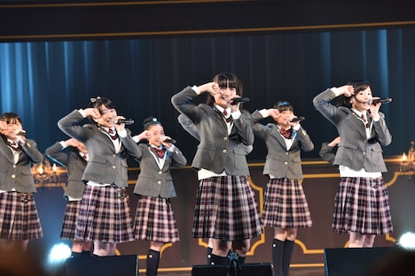 「さくら学院 2018年度 ~転入式~」の様子。