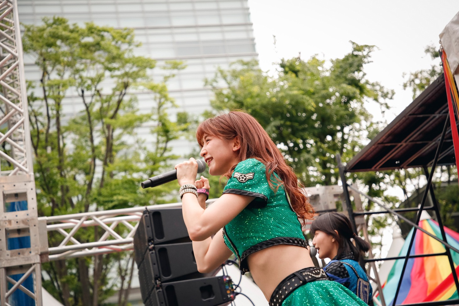 森咲樹（アップアップガールズ（仮）） （撮影：山川哲矢）