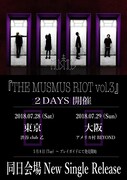 THE MUSMUS「THE MUSMUS RIOT vol.3」告知ビジュアル