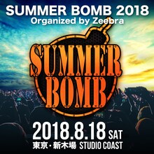「SUMMER BOMB 2018 Organized by Zeebra」告知ビジュアル