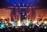 己龍のライブの様子。