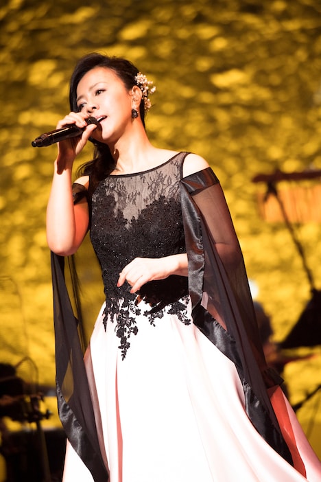 薬師丸ひろ子「薬師丸ひろ子コンサート 2018」東京・Bunkamuraオーチャードホール公演の様子。