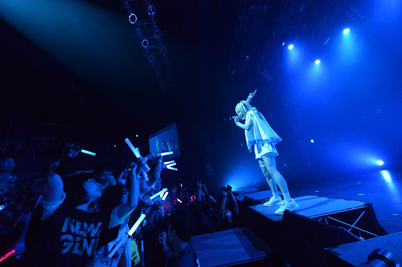 CY8ER「CY8ER NEWGENE TOUR」東京・TSUTAYA O-EAST公演の様子。（写真提供：ICIGOSTYLE）