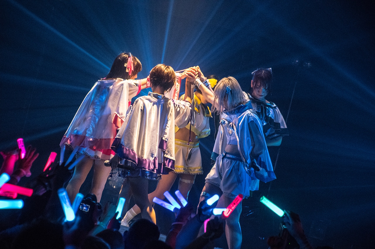 CY8ER「CY8ER NEWGENE TOUR」東京・TSUTAYA O-EAST公演の様子。（写真提供：ICIGOSTYLE）