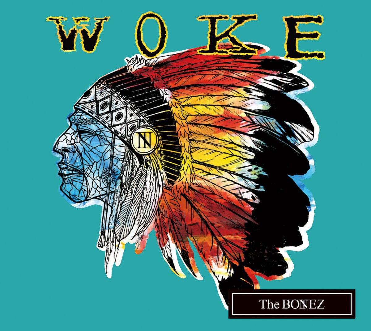 The BONEZ「WOKE」ジャケット - The BONEZがアルバム発売日に生配信 