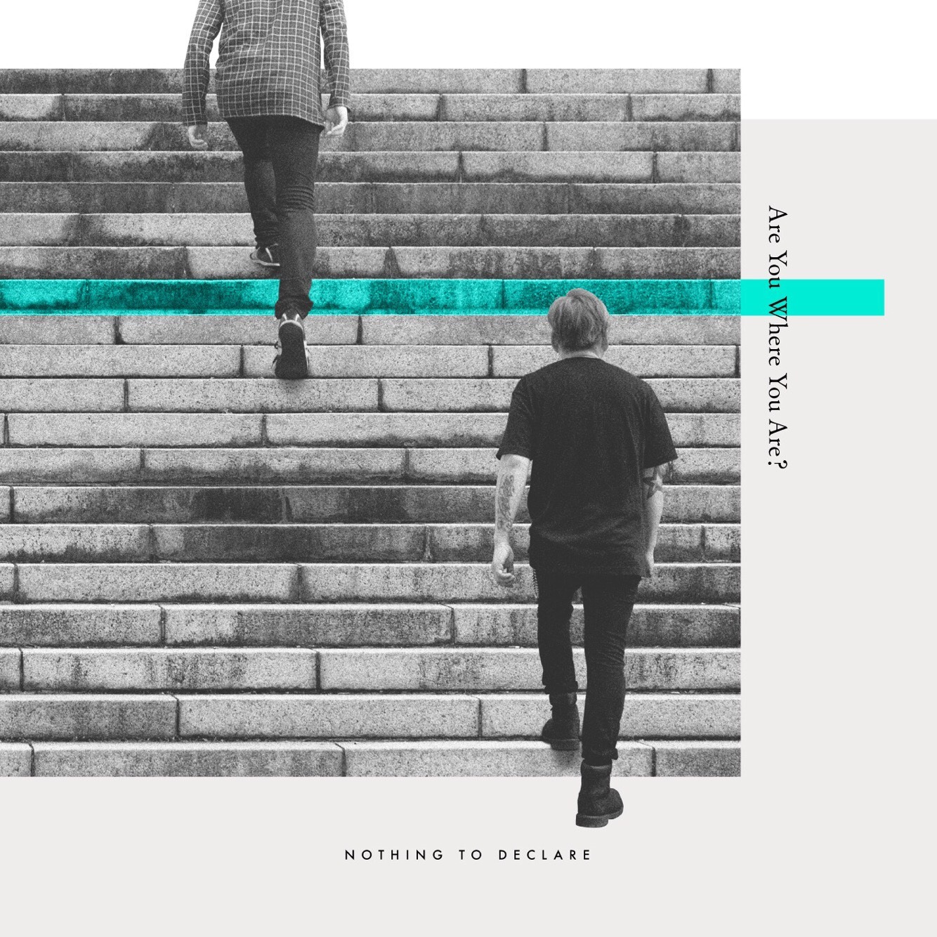 NOTHING TO DECLARE「Are You Where You Are?」ジャケット