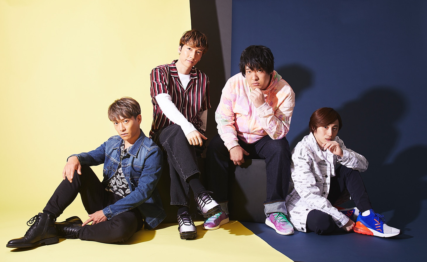 岡崎体育とw-inds.による「TOKUFUKU LIVE Connect! Vol.3」ビジュアル。（Photo by Kanako Okada​）