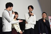 スパドラ古川毅が映画初出演語る、「兄友」完成披露で横浜流星に感謝