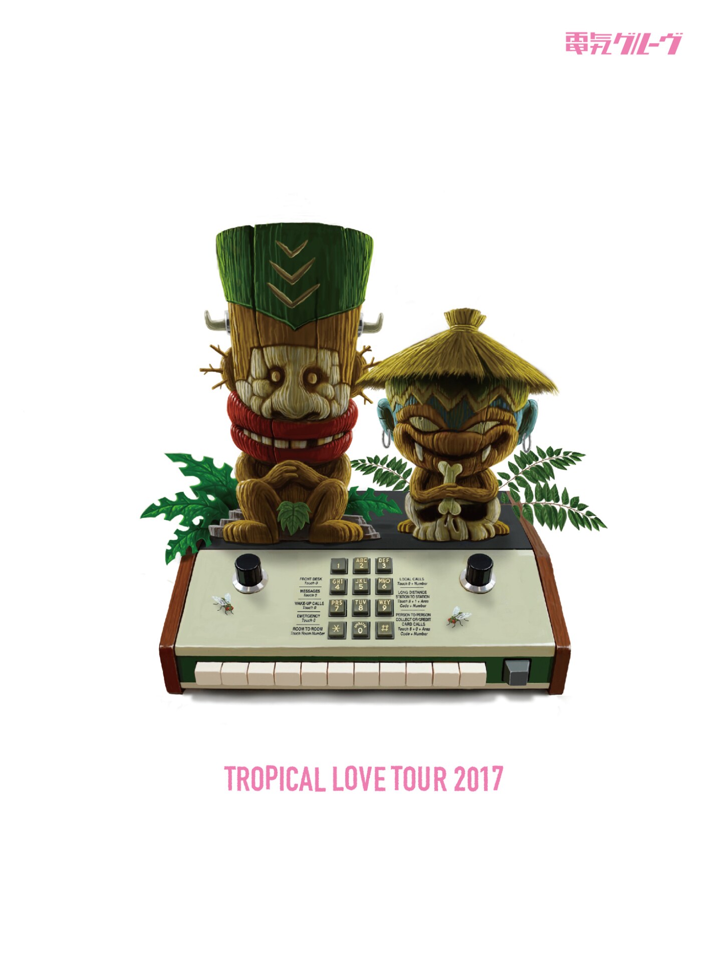 電気グルーヴ「TROPICAL LOVE」ツアーを映像化、初回盤はライブCD付き