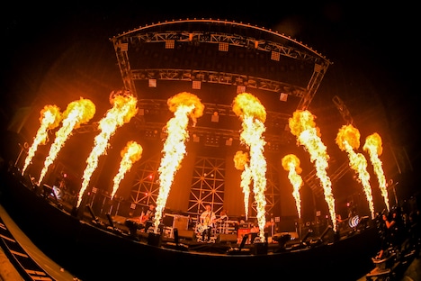 「04 Limited Sazabys 10th Anniversary Live」愛知・日本ガイシホール公演の様子。