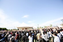 LiSA「LiVE in Smilepark Allfree !!」の様子。（Photo by Viola Kam[V’z Twinkle]）