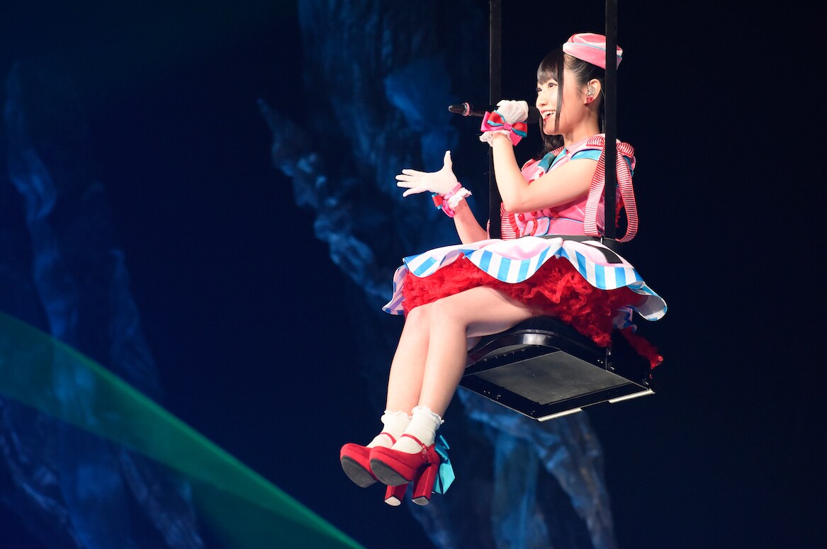 本日開催された「Platinum Airline☆ ～Tommorow Town～」の様子。（撮影：釘野孝宏、深野輝美）