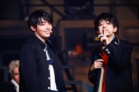 和哉と洸希。（撮影：笹森健一）