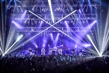 BIGMAMA「TRANSIT MAMA TOUR 2018」東京・Zepp Tokyo公演の様子。（撮影：高田梓）