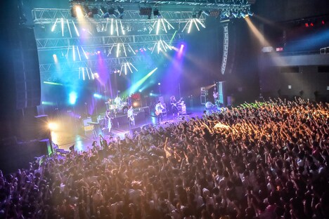 BIGMAMA「TRANSIT MAMA TOUR 2018」東京・Zepp Tokyo公演の様子。(撮影:高田梓)