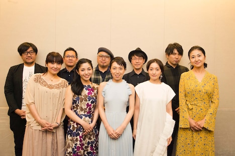 「笹川美和 Concert 2018 ～新しい世界～」東京公演の全出演者。（撮影：田中聖太郎）