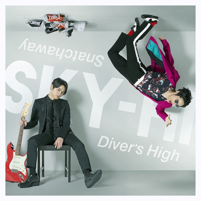 SKY-HI「Snatchaway / Diver's High」CD+DVD盤ジャケット