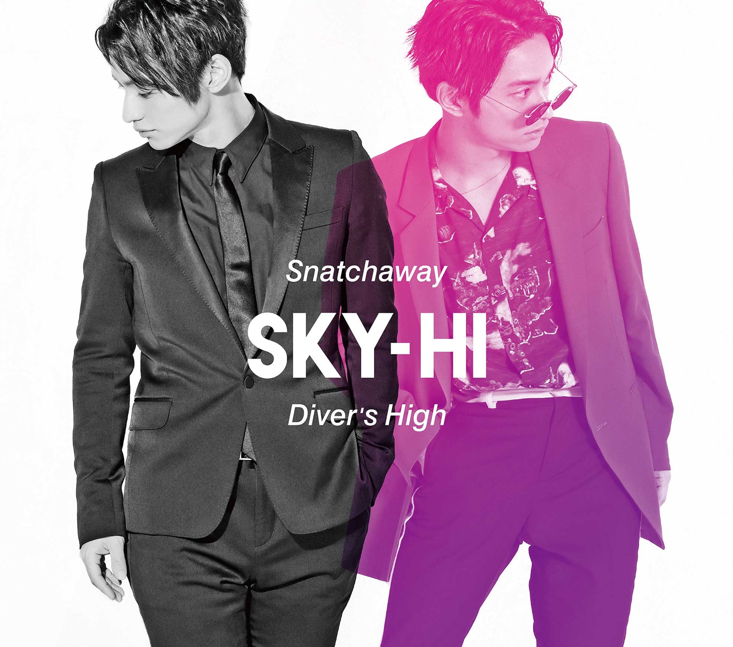 SKY-HI「Snatchaway / Diver's High」初回限定盤ジャケット