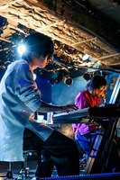 ホリエアツシ（ストレイテナー）とmajiko。（Photo by Viola Kam[V’z Twinkle]）