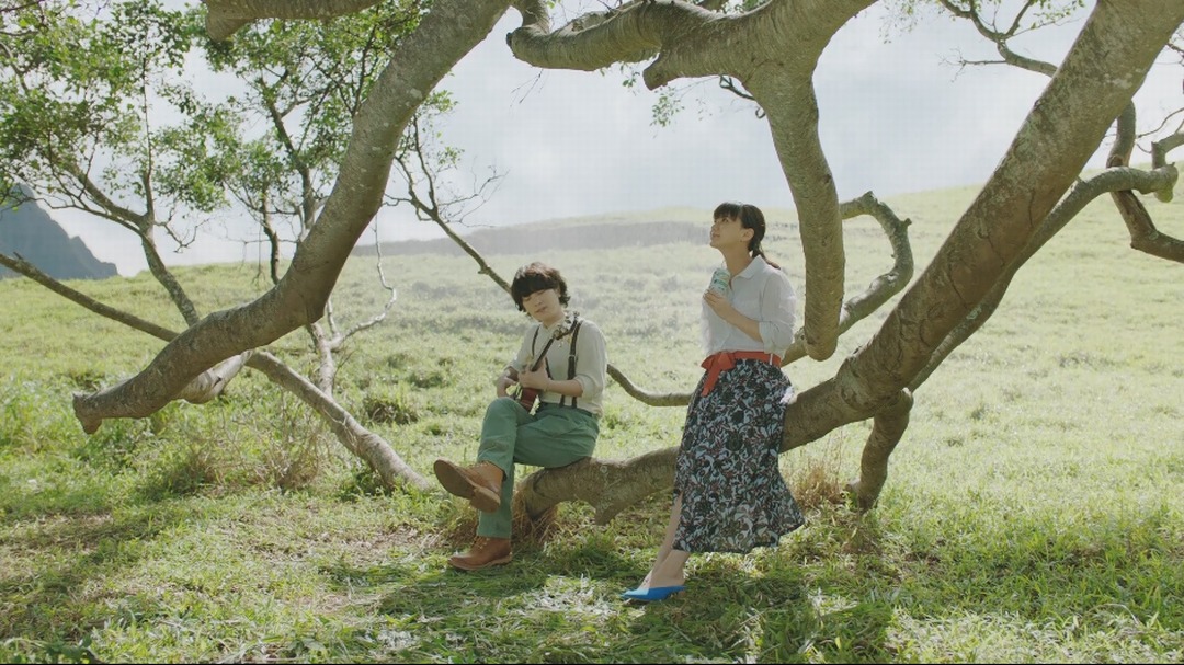 淡麗グリーンラベル新CM「GREEN JUKEBOX 雨篇」のワンシーン。