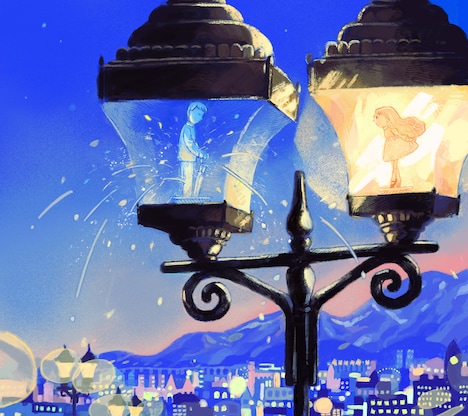 阿佐ヶ谷ロマンティクス「灯がともる頃には」ジャケット